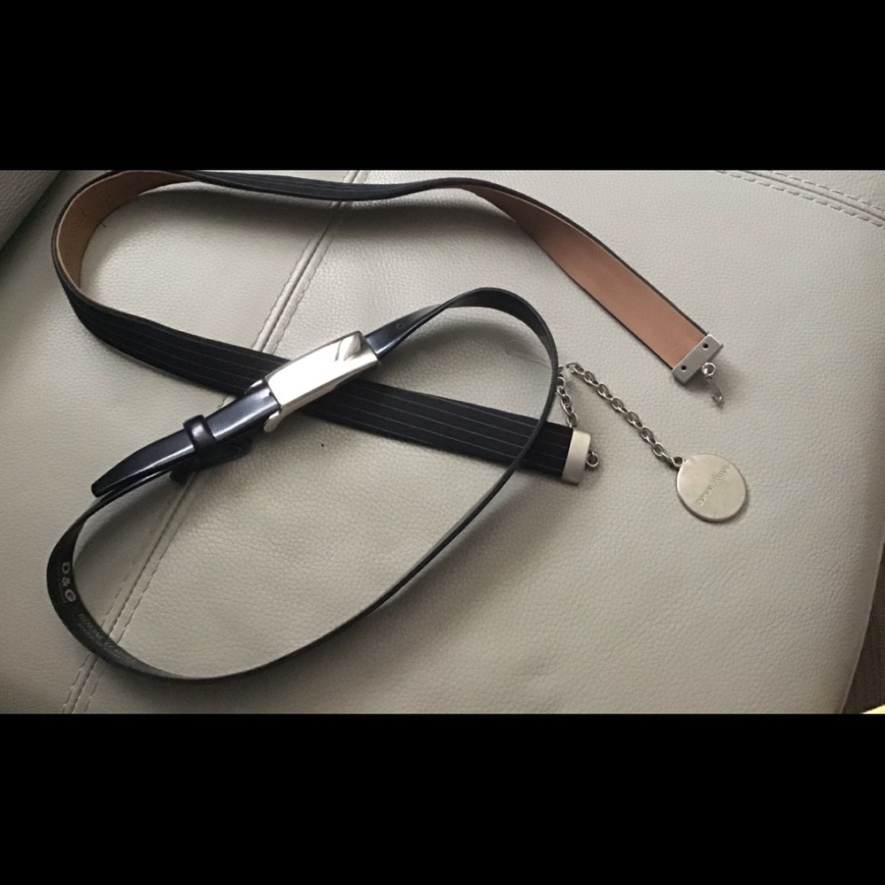 Four Belts Set; by D&G,Giorgio Armani+2 Blts Bonus